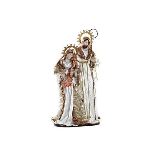 Christmas nativity set DKD Home Decor White Golden 48 x 28 x 90 cm Plastic