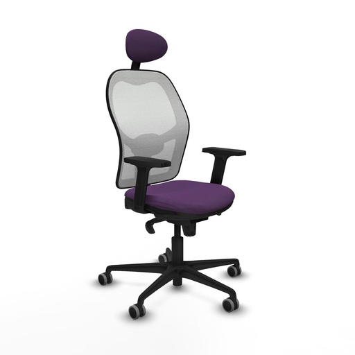 Office Chair with Headrest Piqueras y Crespo 2D036G1 Purple