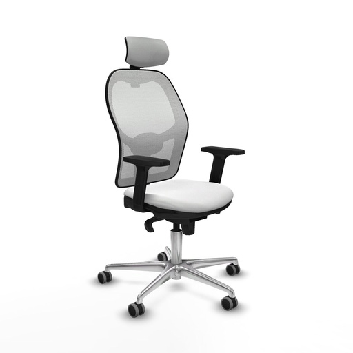 Office Chair with Headrest Piqueras y Crespo 2D086G2 White