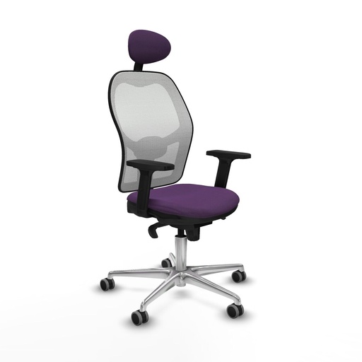 Office Chair with Headrest Piqueras y Crespo 2D086G1 Purple