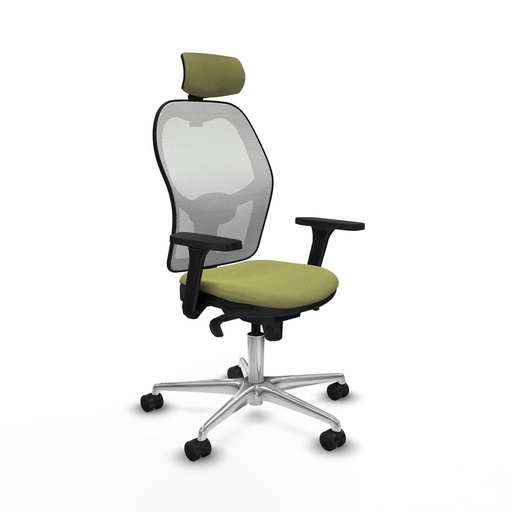Office Chair with Headrest Piqueras y Crespo 3D086N2 Green