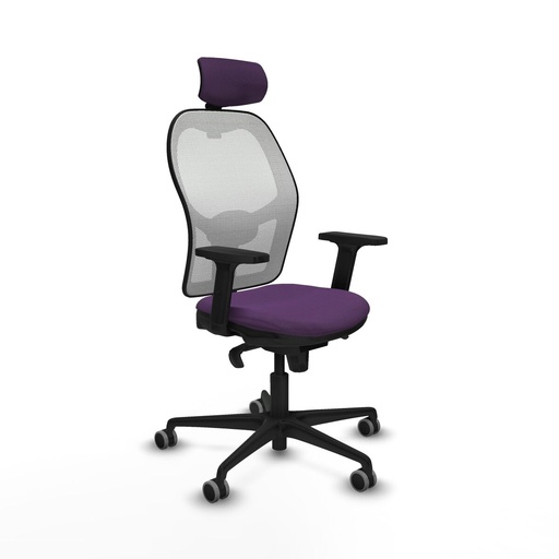 Office Chair with Headrest Piqueras y Crespo 2D036G2 Purple