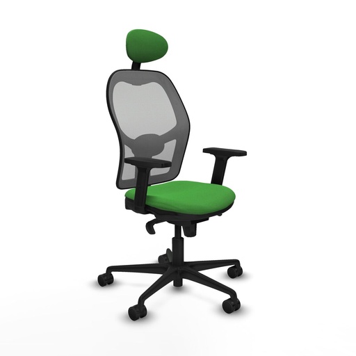 Silla de Oficina con Cabecero Piqueras y Crespo 2D036N1 Verde