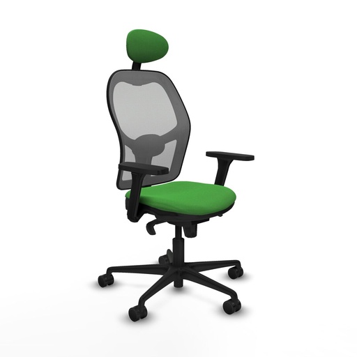 Silla de Oficina con Cabecero Piqueras y Crespo 3D036N1 Verde