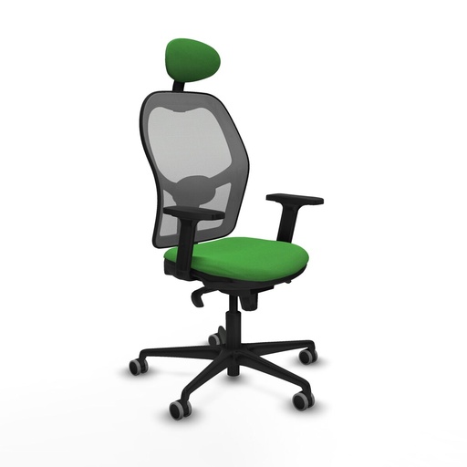 Silla de Oficina con Cabecero Piqueras y Crespo 2D036G1 Verde