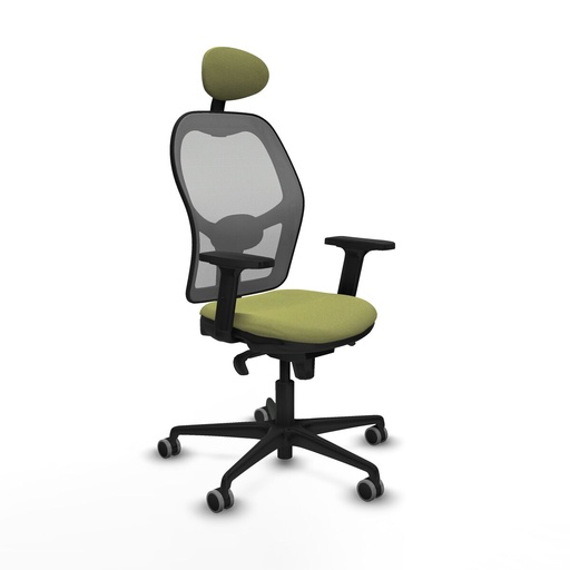 Silla de Oficina con Cabecero Piqueras y Crespo 2D036G1 Verde