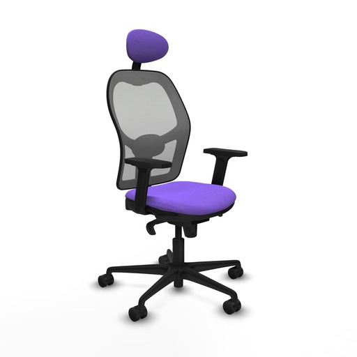 Silla de Oficina con Cabecero Piqueras y Crespo 2D036N1 Lila