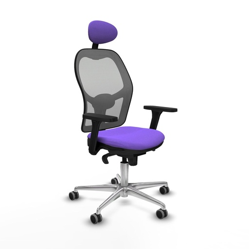 Office Chair with Headrest Piqueras y Crespo 3D086G1 Lilac