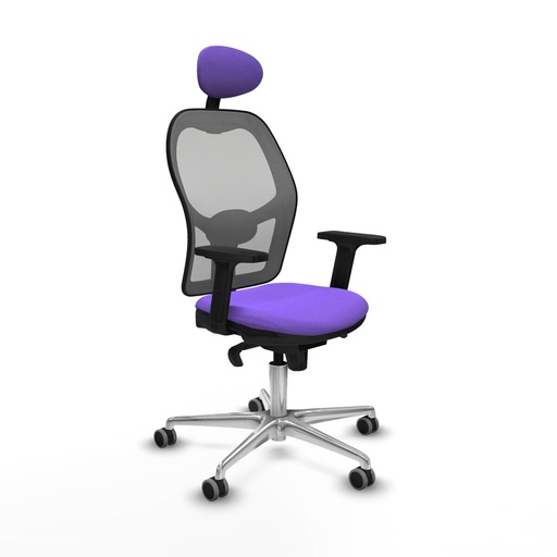 Office Chair with Headrest Piqueras y Crespo 2D086G1 Lilac