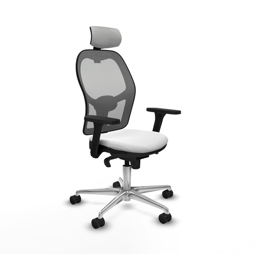 Office Chair with Headrest Piqueras y Crespo 3D086N2 White