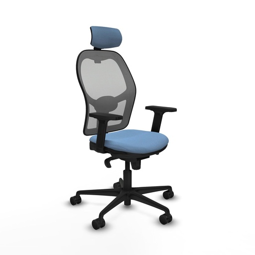 Office Chair with Headrest Piqueras y Crespo 2D036N2 Sky blue