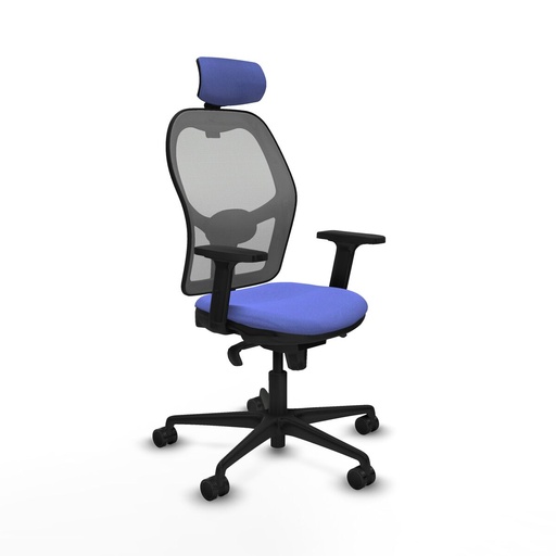 Office Chair with Headrest Piqueras y Crespo 2D036N2 Light Blue