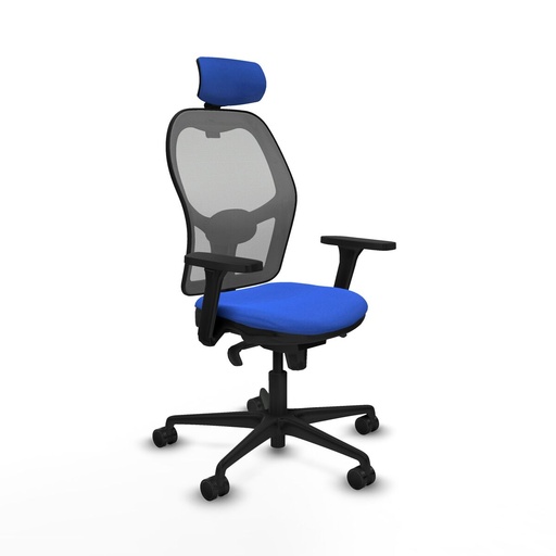 Office Chair with Headrest Piqueras y Crespo 3D036N2 Blue