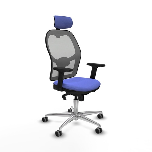 Office Chair with Headrest Piqueras y Crespo 2D086G2 Light Blue