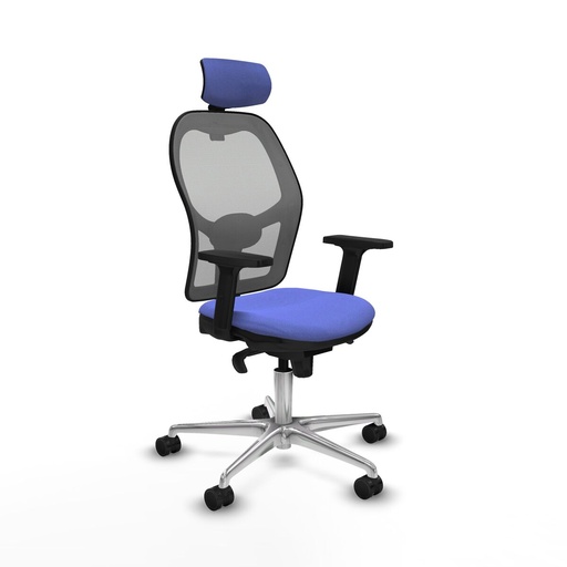 Office Chair with Headrest Piqueras y Crespo 2D086N2 Light Blue
