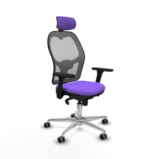 Office Chair with Headrest Piqueras y Crespo 3D086G2 Lilac