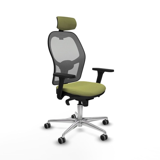 Office Chair with Headrest Piqueras y Crespo 3D086G2 Green