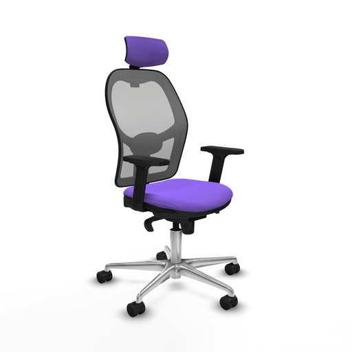 Silla de Oficina con Cabecero Piqueras y Crespo 2D086N2 Lila