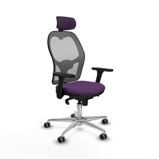 Office Chair with Headrest Piqueras y Crespo 3D086G2 Purple