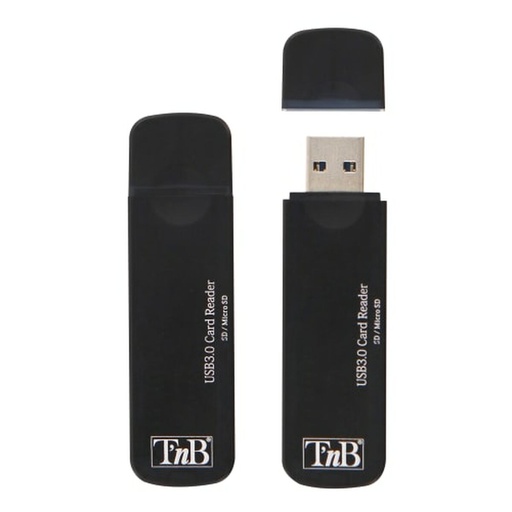 Lector de Tarjetas Externo T'NB DCPOCKETSD1 Negro