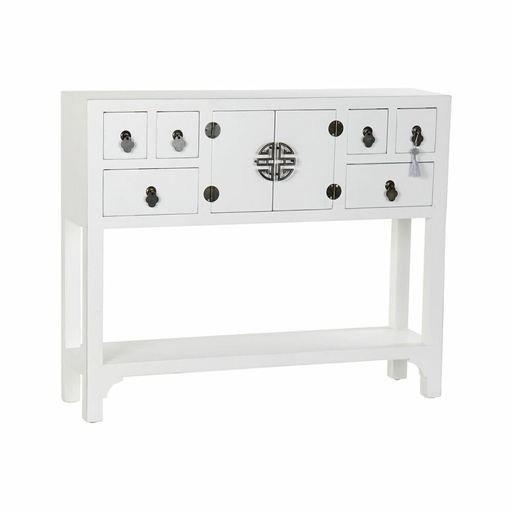 Hall DKD Home Decor White Silver 95 x 24 x 79 cm