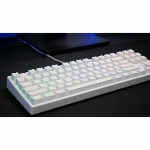 Teclado y Ratón Cherry Blanco AZERTY