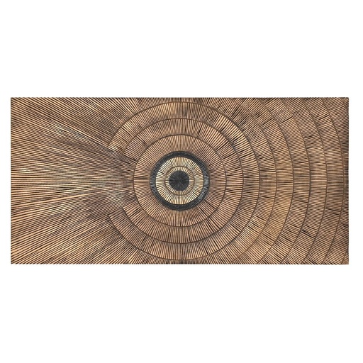 Cabecero de Cama DKD Home Decor Dorado Natural Madera MDF 180 x 3,5 x 90 cm 180,5 x 3,5 x 90,5 cm