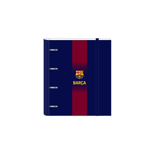 Carpeta de anillas F.C. Barcelona Azul Granate 27 x 32 x 3.5 cm
