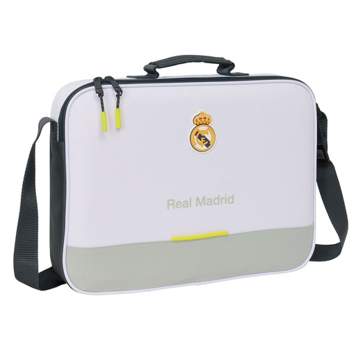 School Bag Real Madrid C.F. White 38 x 28 x 6 cm