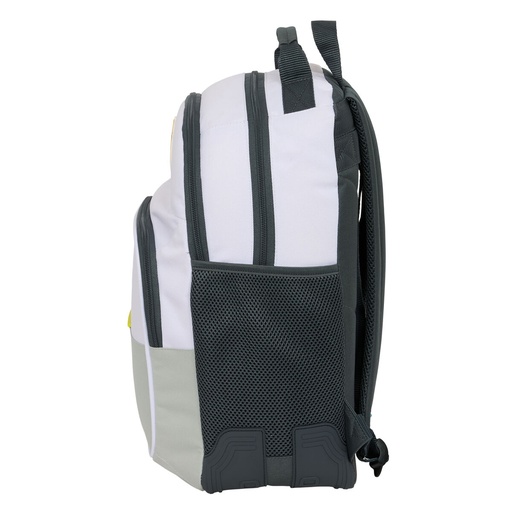 Mochila Escolar Real Madrid C.F. Blanco 32 x 42 x 15 cm
