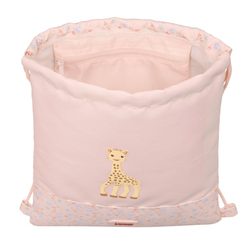 Backpack with Strings Sophie la Girafe 26 x 34 x 1 cm