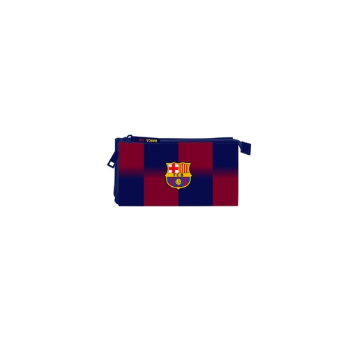 Portatodo F.C. Barcelona Azul Granate 22 x 12 x 3 cm