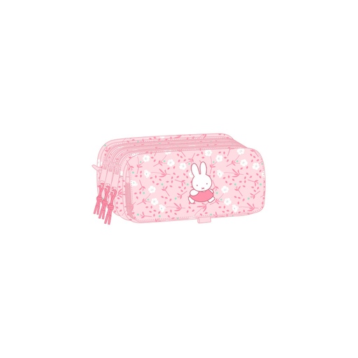 Holdall Miffy Flores 21,5 x 10 x 8 cm
