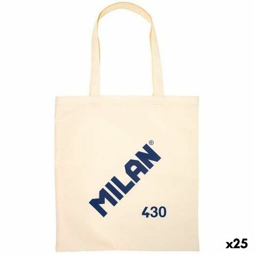 Fabric bag Milan 1918 Beige 41 x 38 x 0,5 cm (25 Units)