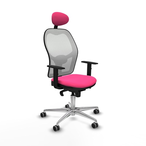Silla de Oficina Piqueras y Crespo 1D086G1 Rosa