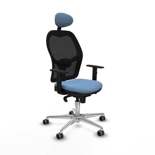 Silla de Oficina Piqueras y Crespo 1D086G1 Azul cielo