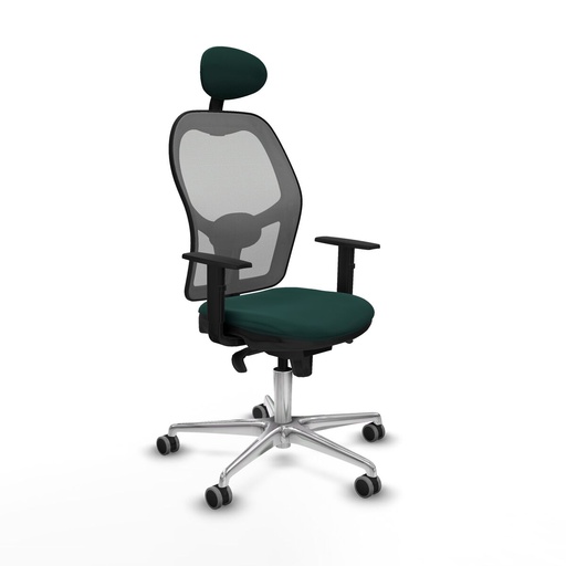 Silla de Oficina con Cabecero Jorquera Piqueras y Crespo 1D086G1 Verde