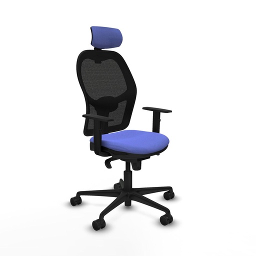 Office Chair with Headrest Jorquera Piqueras y Crespo 1D036N2 Light Blue