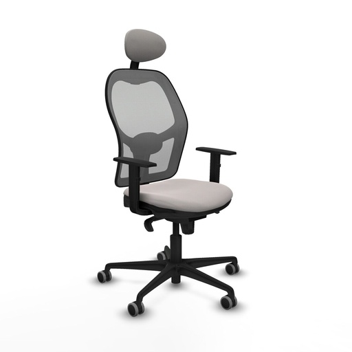 Office Chair with Headrest Jorquera Piqueras y Crespo 1D036G1 White