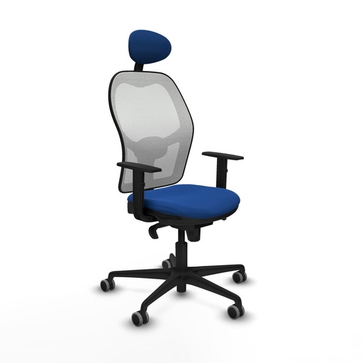 Office Chair with Headrest Jorquera Piqueras y Crespo 1D036G1 Blue