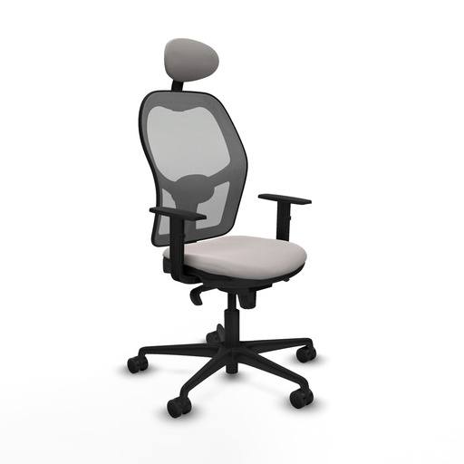 Office Chair with Headrest Jorquera Piqueras y Crespo 1D036N1 White
