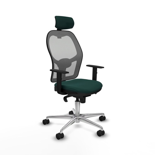 Office Chair with Headrest Jorquera Piqueras y Crespo 1D086N2 Green