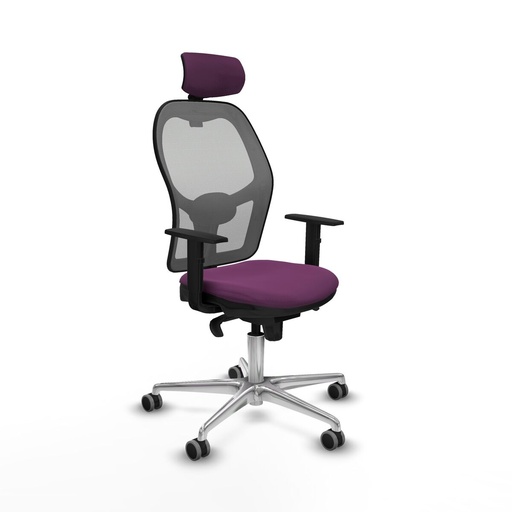 Silla de Oficina con Cabecero Jorquera Piqueras y Crespo 1D086G2 Morado