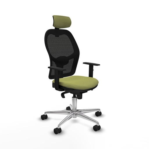 Silla de Oficina con Cabecero Jorquera Piqueras y Crespo 1D086N2 Verde