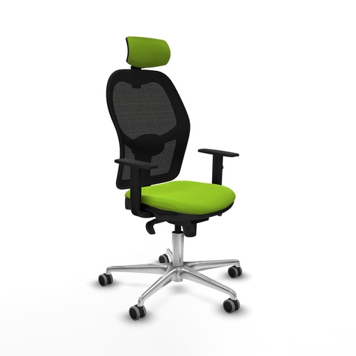 Office Chair with Headrest Jorquera Piqueras y Crespo 1D086G2 Pistachio