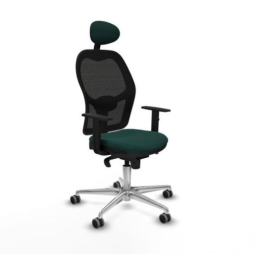 Office Chair with Headrest Jorquera Piqueras y Crespo 1D086G1 Green