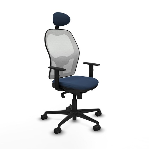 Office Chair Piqueras y Crespo 1D036N1 Navy Blue