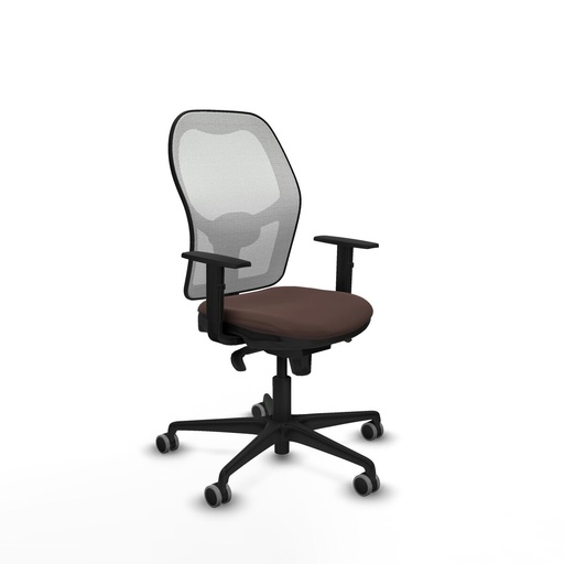 Office Chair Piqueras y Crespo 1D036G0 White Dark brown