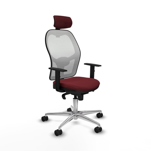 Office Chair Piqueras y Crespo 1D086N2 Maroon
