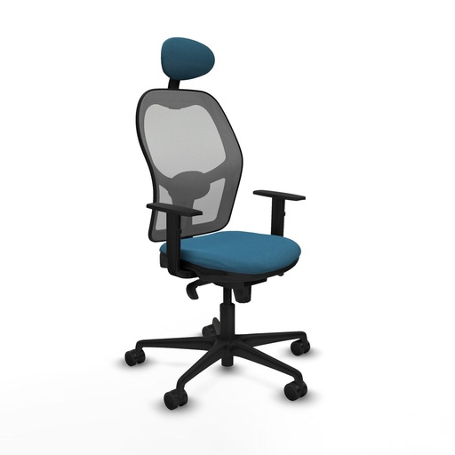 Office Chair Piqueras y Crespo 1D036N1 Grey Petroleum green
